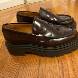 Thursday boot company penny platform burgundy